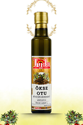 TİJDA Ökse Otu Özü (VİSCUM ALBUM L.) % 100 Saf,katkısız 250 ml