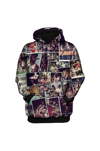 usateamfans Air Jordan 3D Oversize Hoodie