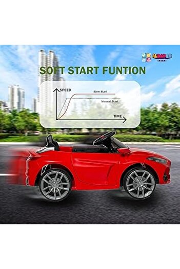 ALBADER , Luxury Maserati Ride On Car with 2 Motors, 12V Battery With Remote Control, Ride On Car