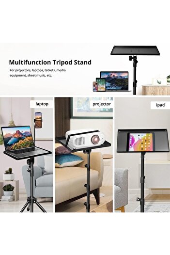 Taimi Tripod Stand with fan for Laptops and Projectors 40X28X150CM