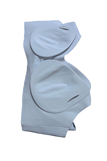 F.K 1241 BALENSİZ LAZER KESİM PEDİ ÇIKARILABİLİR DİKİŞSİZ SÜTYEN GRİ