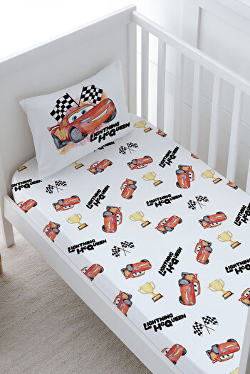Tuğba Kuğu Baby Size Fitted Sheet Set - Cartoon Series - Lightning Mcquenn