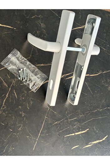 EVA PLAST Pvc Pimapen Plastik Kapı Kolu (ODA) Plastik Kapı Kolu / Beyaz 1 Adet