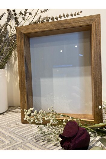 Sevcan sanat atölyesi 25X30X3 Memory Souvenir Frame Collection Box Rose Box