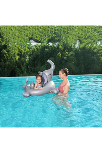 BESTWAY Funspeakers Elephant Baby Boat 96.5Cm X 84Cm 26-34152