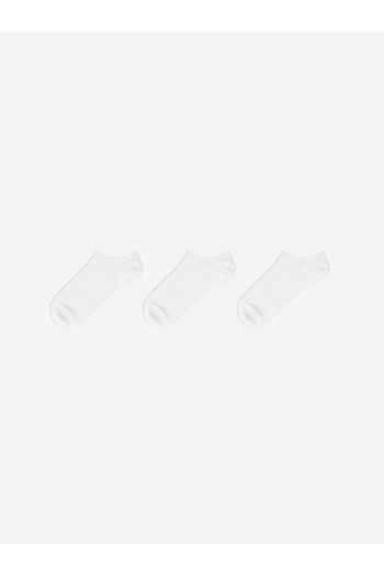 LC Waikiki Women's Plain Booties Socks 3 Pack