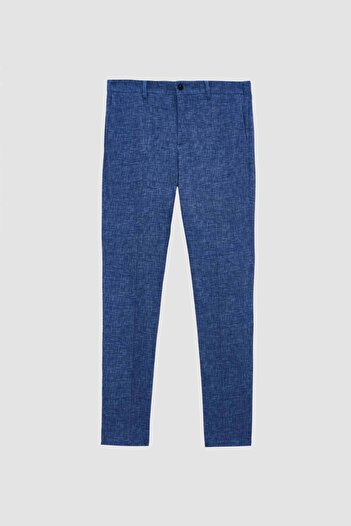 Tween Slim Fit Lacivert Sihirli Chino Pantolon
