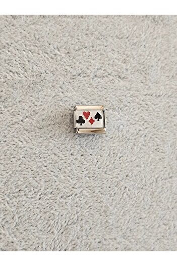 SiestaAccessories Italian Bracelet Charm - Playing Card Paper / Fly, Tile, Spade, Mug