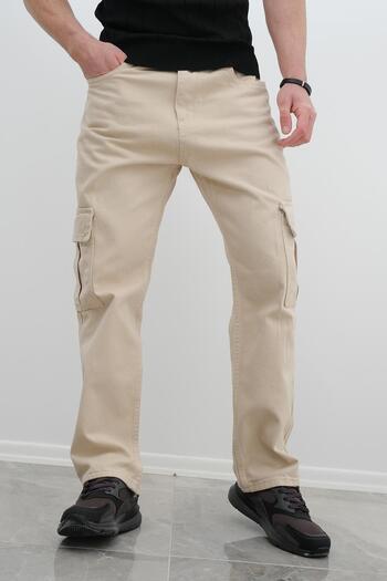 Oksit Παντελόνι Cargo Jeans Cio 1250 Commando Baggy Fit
