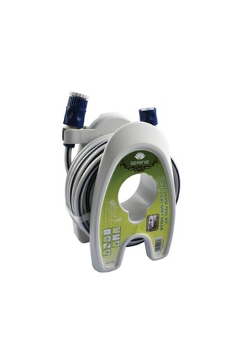SERENE Sturdy Wide Base Easy Assembly Air Pressure Resistance Garden Hose Reel Kit