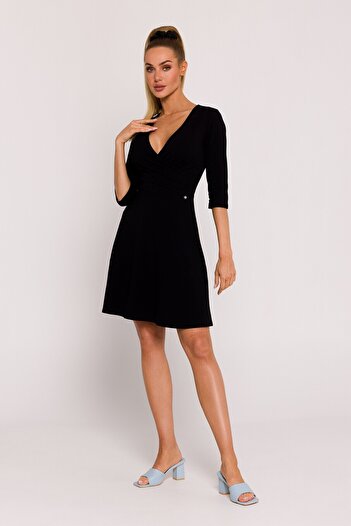 Made of Emotion Mini dress with a wrap-over top
