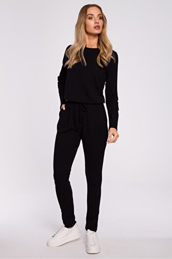 Made of Emotion Jumpsuit with a pocket and decorative patch