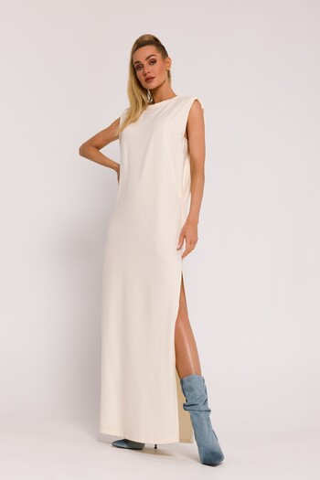 Made of Emotion Maxi dress with a side slit