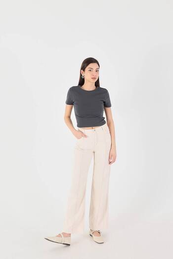 Addax Crew Neck Basic T-shirt P15686-T8