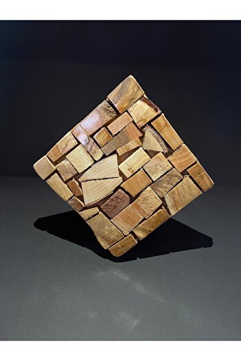 BYBKURUMSAL TvA Wood Trivet Pots Skillet Mat for Handmade