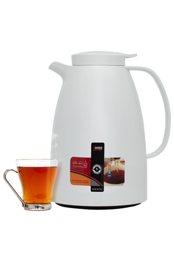 Alsaif Gallery Lima Saif Gallery Thermos, 2 Liters, Pressure - White