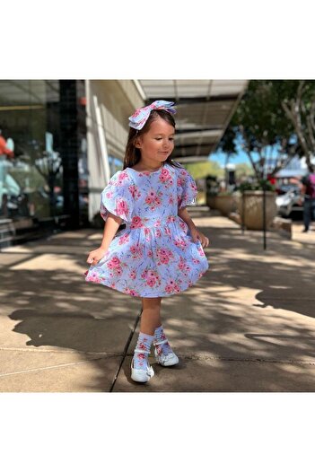 Çipil Rochie colorată cu imprimeu floral