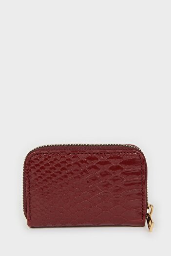 DeFacto Women's Patterned Zipper Coin Purse E5548Axns