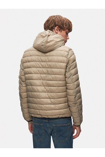 Ltb Plain Green Coat with Hood