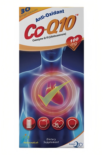 JP Nutraceuticals Antioxidant Co-Q10 - 100mg
