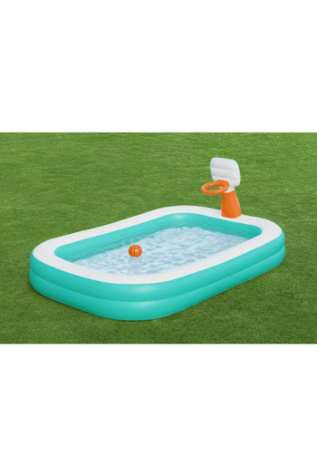 BESTWAY ® 8'3" x 66" x 40"/2.51m x 1.68m x 1.02m Dunk n' Splash Family Pool
