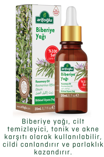 Arifoğlu Biberiye Yağı 20ml %100 Saf Ve Doğal Rosemary Oil