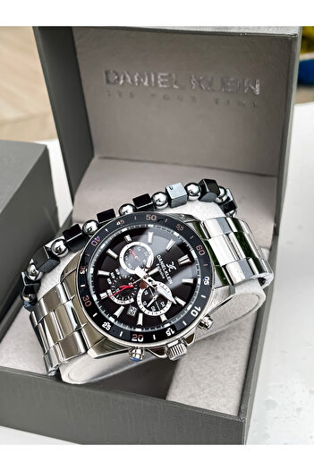 Daniel Klein Steel Original Sports Men's Wrist Watch, Bracelet