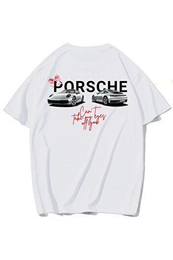 BRZ COLLECTION Μπλουζάκι Porsche Unisex Oversize Can't Take My Eyes Off You