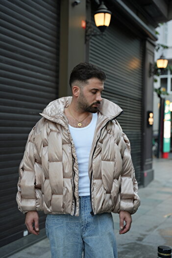 MİS MODA Design Inflatable Men's Coat