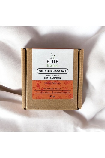 The Elite Home Herbal Solid Shampoo (Orange)