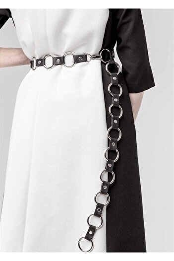 Angels Passion Plus Size Stylish Leather Belt with Ring - Apft427
