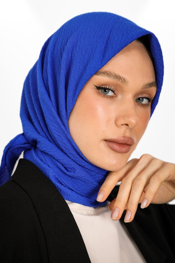 hijabchi Eșarfă Mio Cazz - Saks Blue