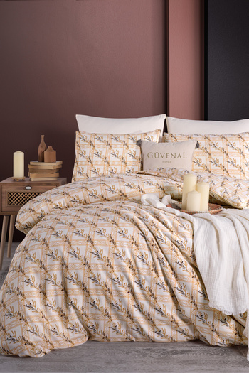 Güvenal Leo Double Duvet Cover Set with Elastic Sheets |   Pillow |   Dowry List |   Duvet Cover |   Sleep Set