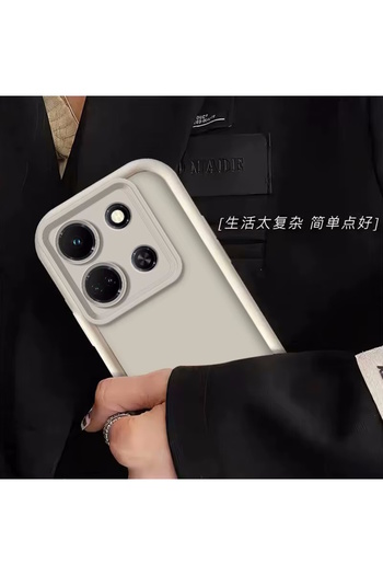 m.tk moveteck حافظة لهاتف Xiaomi Redmi Note 13 Pro 4G مصنوعة من السيليكون الناعم الملون مع حافة بارزة لحماية الكاميرا