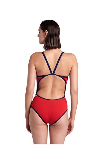 ARENA WOMEN'S ARENA ICONS SUPER FLY BACK SOILD RED NAVY