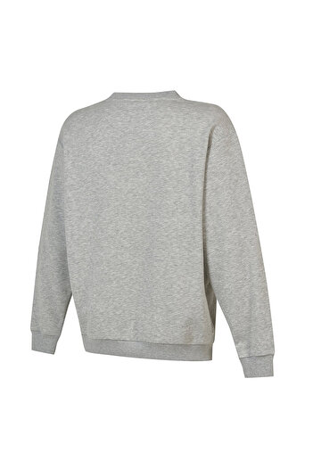 New Balance Nb Men's Gray Casual Style Sweatshirt Mnc3411-Ag