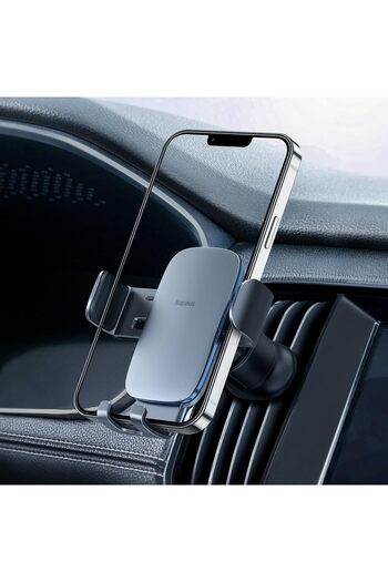 Baseus Metal AgeⅡ Gravity Car Mount（Air Outlet Version）Dark Grey