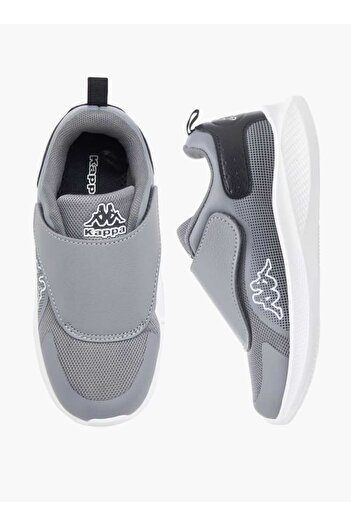 Kappa Boys' Mesh Slip-On Sports Shoes with Hook and Loop Closure