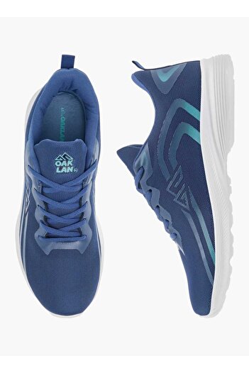 Oaklan by Shoexpress Logo Detail Sports Shoes with Lace-Up Closure