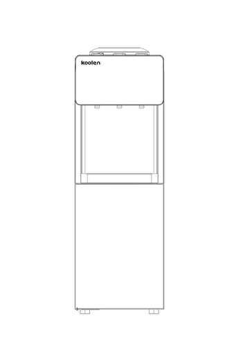 Koolen Colin Silver Water Dispenser