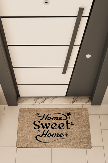 Dormot High Quality Digital Printing Brown, Home Sweet Home2 Themed Door Mat