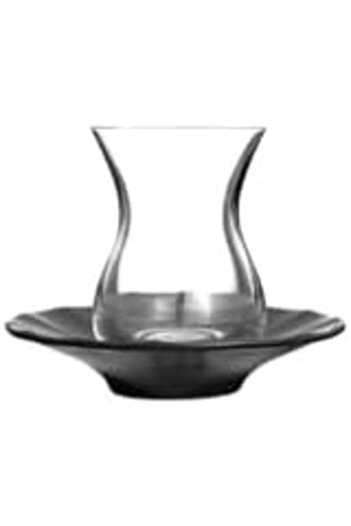STOREMAX Goldwhirl Seasons Black 6-Person Tea Set Trendflash 467437
