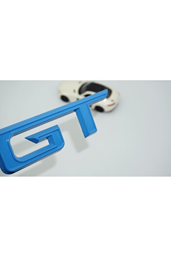 DK Tuning Portbagaj Ford Mustang GT - Logo albastru, compatibil cu emblema.