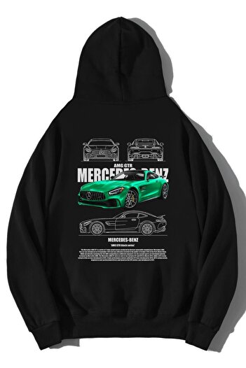 New Shine Mercedes Amg Gtr Unisex Oversize Hoodie