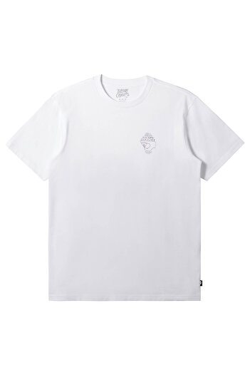 Quiksilver Alex Kopps Can Ανδρικό Λευκό T-Shirt ΑΝΔΡΙΚΟ T-SHIRT AQYZT09596