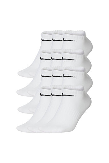 Nike Unisex 12er Pack Sneaker Sportsocken - Everyday, Lightweight No Show, einfarbig