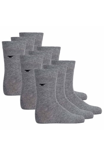 Tom Tailor Unisex Kinder Socken, 9er Pack - Strümpfe, Baumwolle, Logo, einfarbig