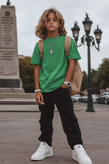 Cloise Παιδικό μπλουζάκι Pine Green Unisex |   100% βαμβάκι |