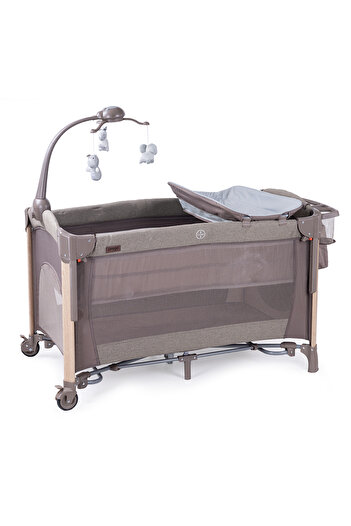 Prego Elips Plus Anne Yanı Oyun Parkı Beşik Park Yatak 70x120 Cm