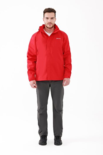 2AS Tipas Iii Men's Raincoat Jacket Red
